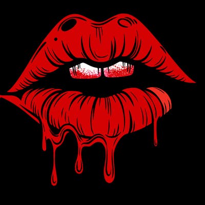 lips that look realistic and drip