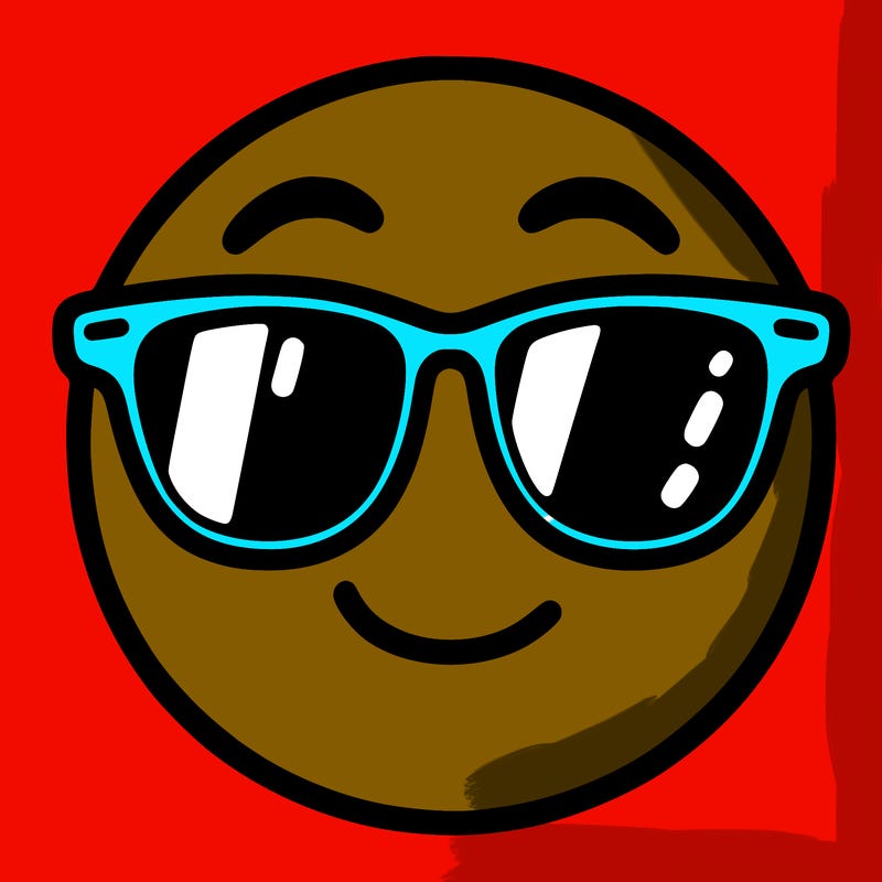 emoji with sunglasses