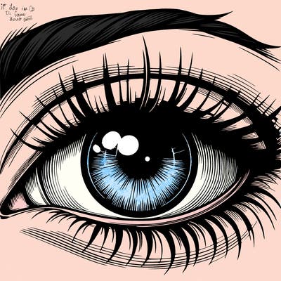realistic eye