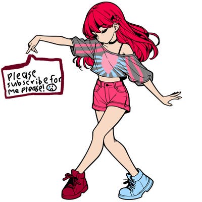 realistic girl danceing