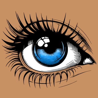 realistic eye
