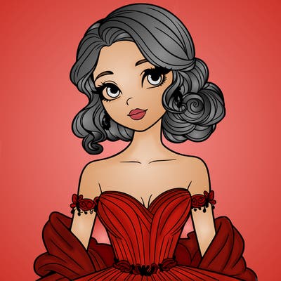 a pretty elegant lady