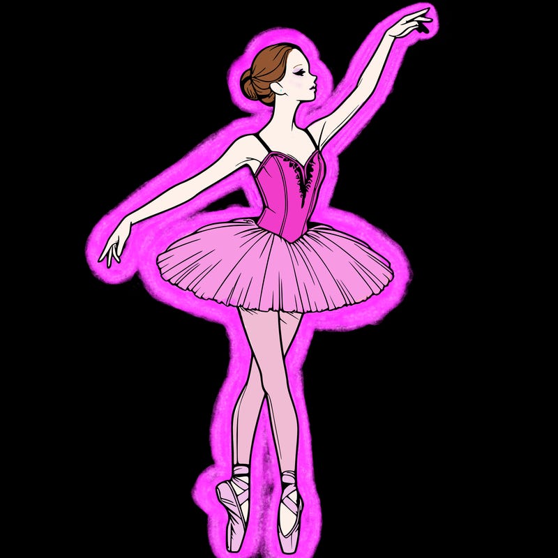 realistic ballerina