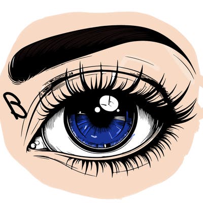realistic eye