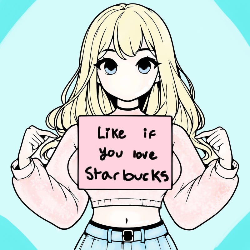 girl holding a blank sign in a long sleeve crop top