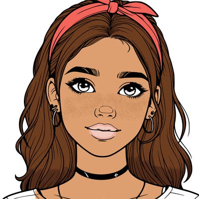 realistic teenage girl