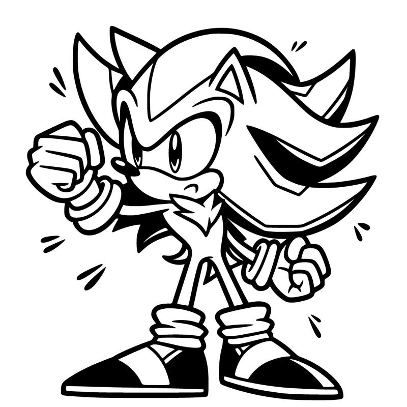 super super shadow shadow hedgehog