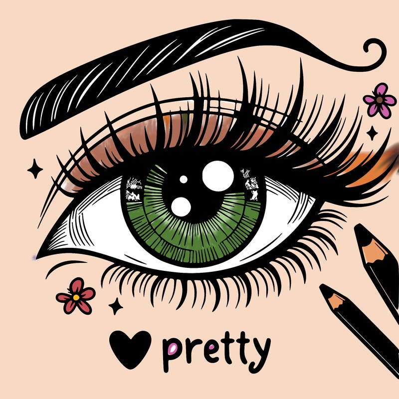 pretty eye