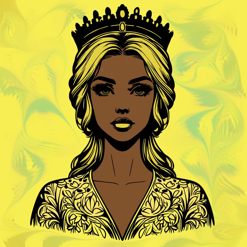 realistic beautiful queen