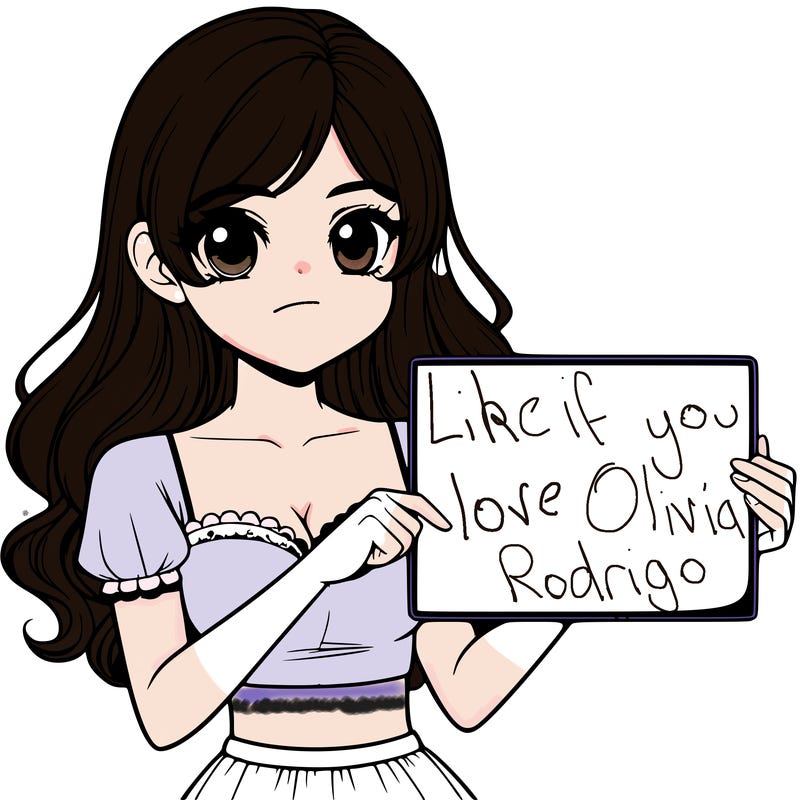 realistic pretty girl holding blank sign