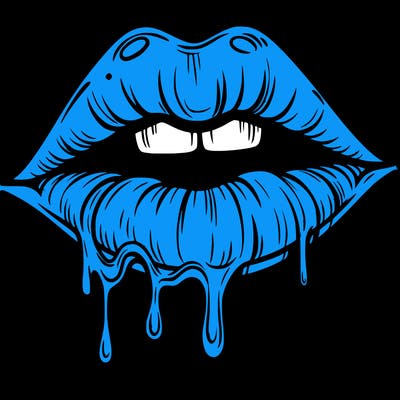 lips that look realistic and drip