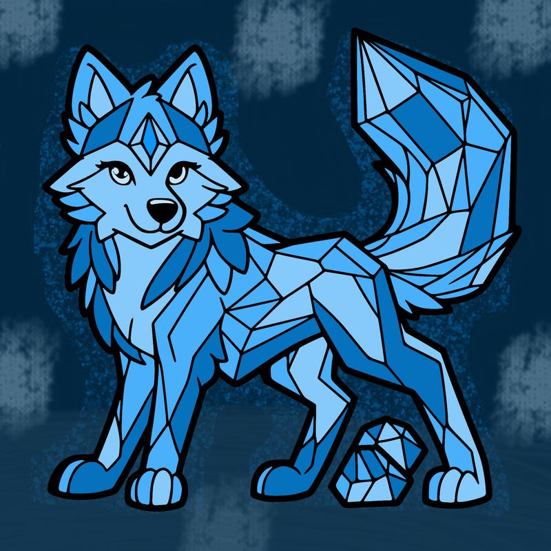 crystal wolf