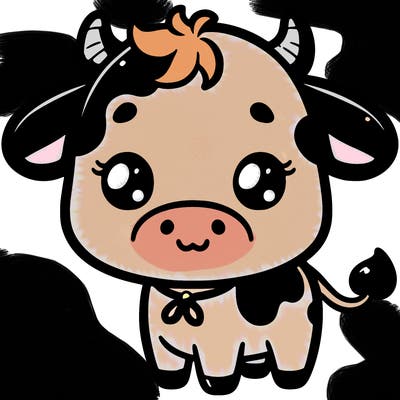 cute cow