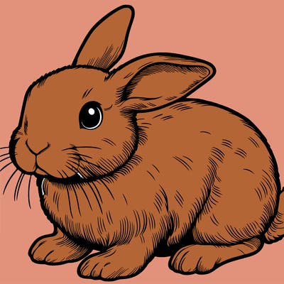 realistic bunny