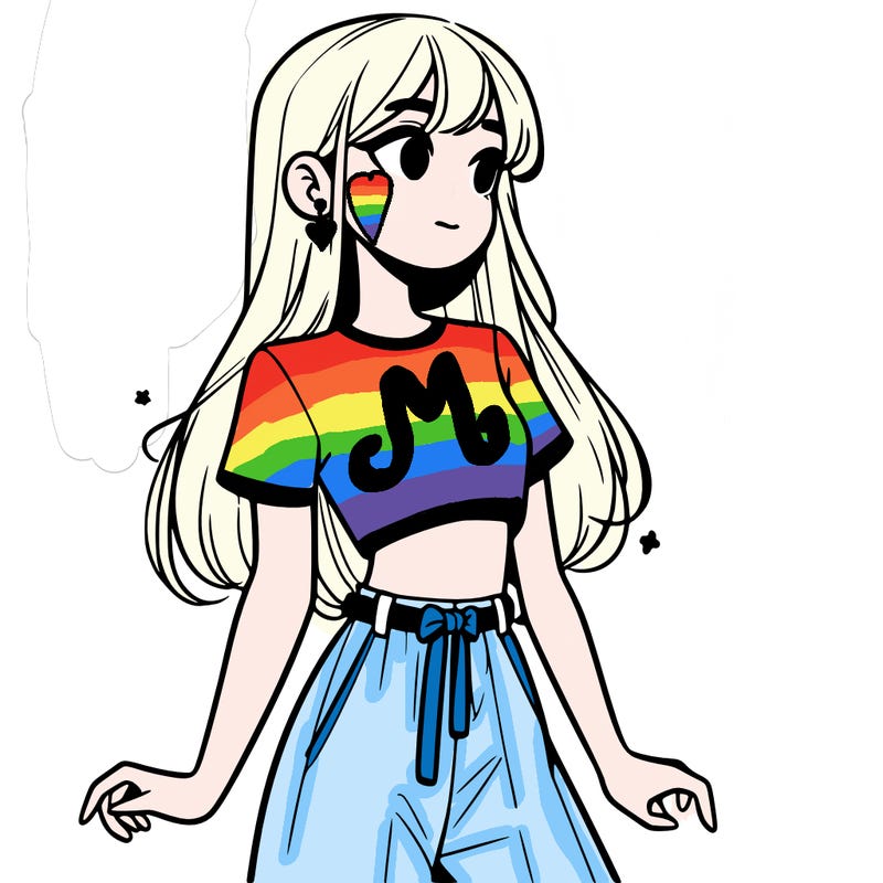 girl in a cute crop top