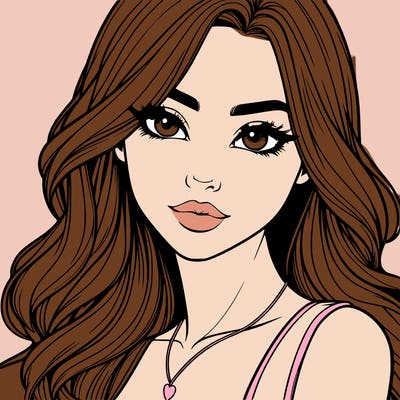 beautiful realistic girl