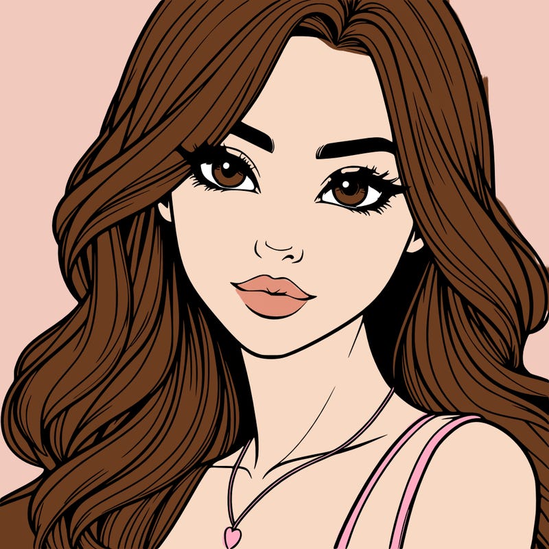 beautiful realistic girl