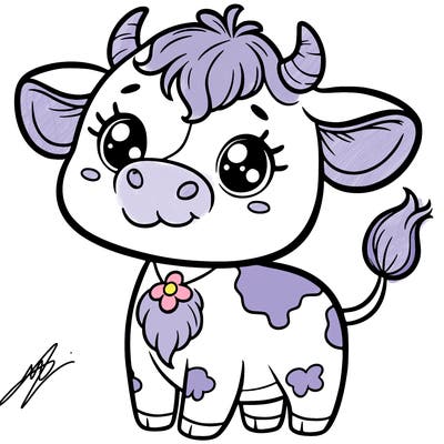 cute cow