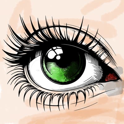 realistic eye