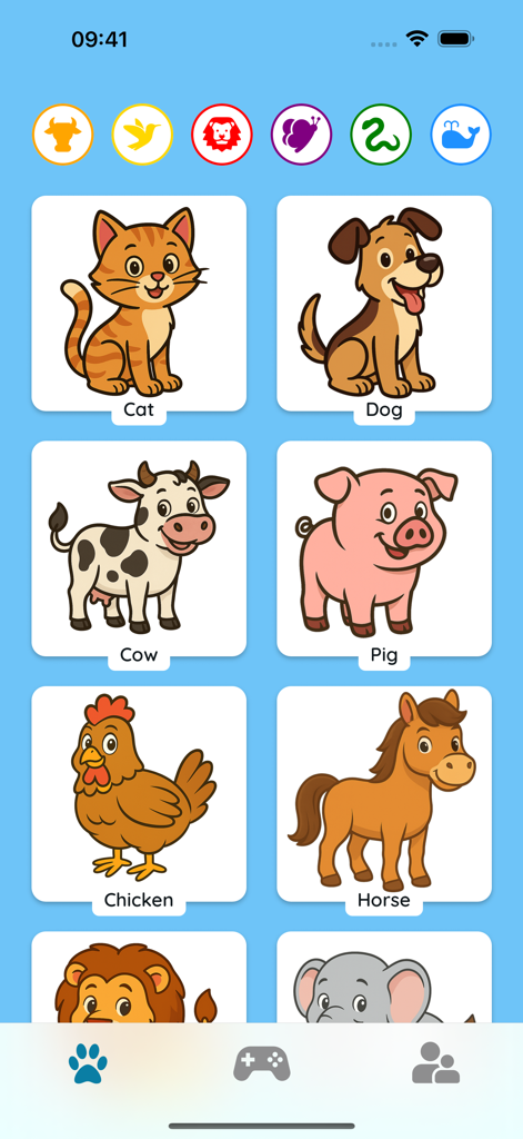 Animal Sounds: Learn & Play - Education App | MWM