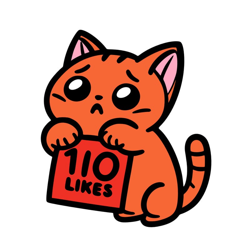 a cat begging for 10 likes