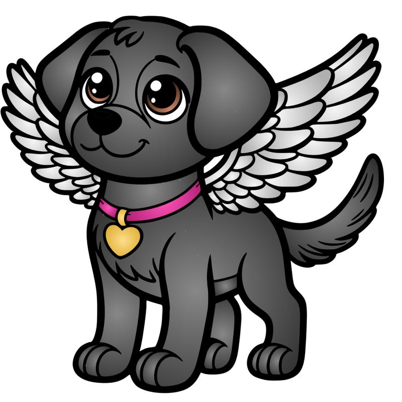 dog with wings