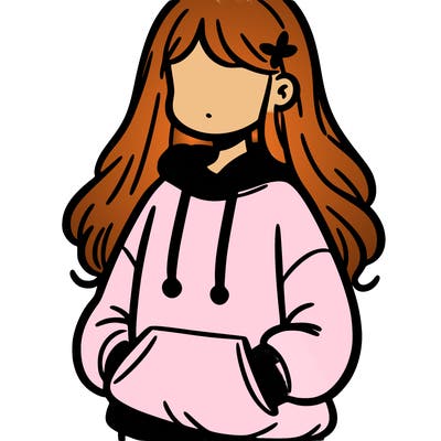 girl in sweatshirt