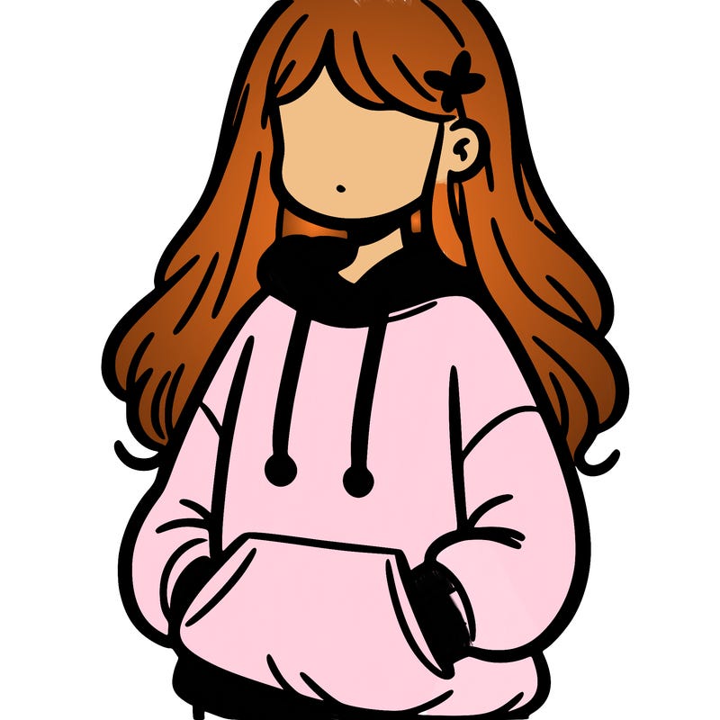 girl in sweatshirt