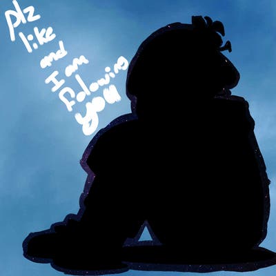 sad anime girl sitting alone