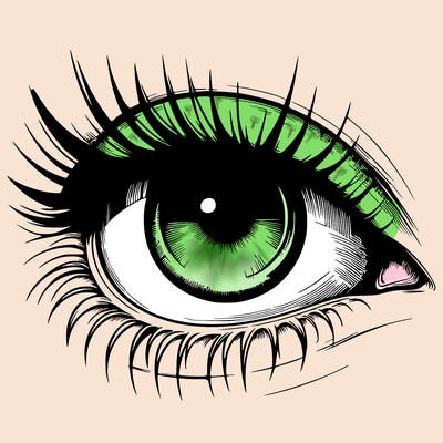 realistic eye