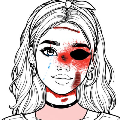 realistic teenage girl