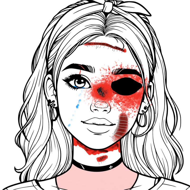 realistic teenage girl