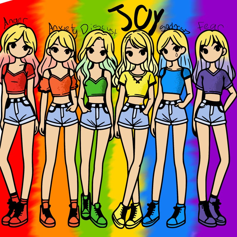 a group of girls wearing crop tops and shorts