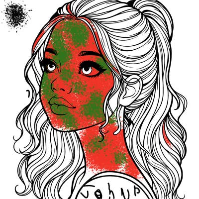 beautiful realistic girl