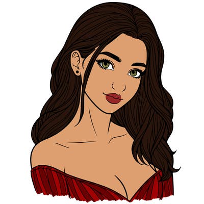 realistic woman