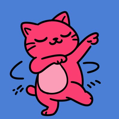 cat dancing