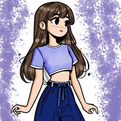 girl in a cute crop top