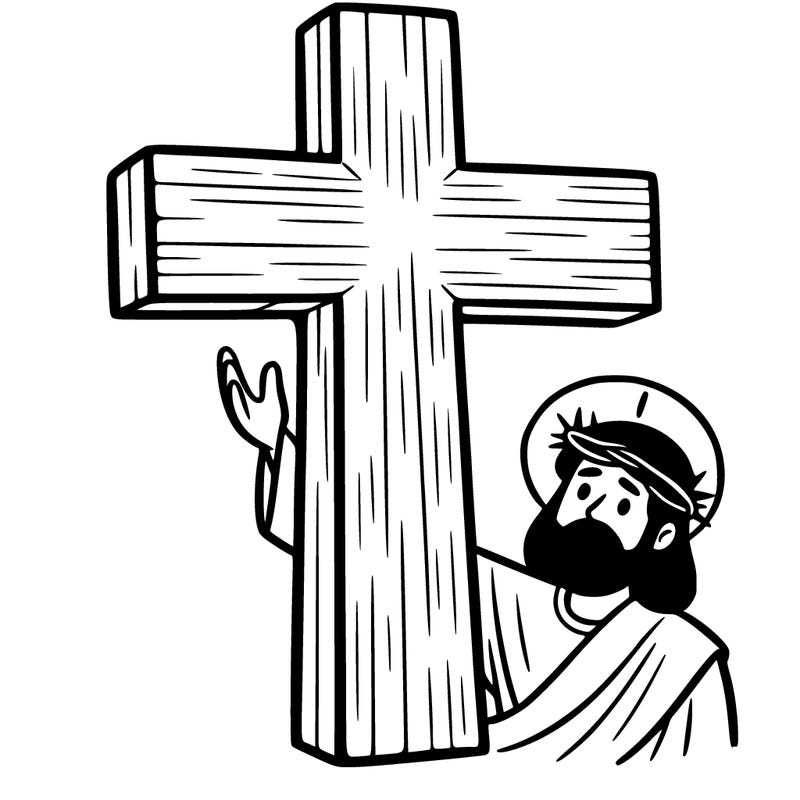 cross with jesus