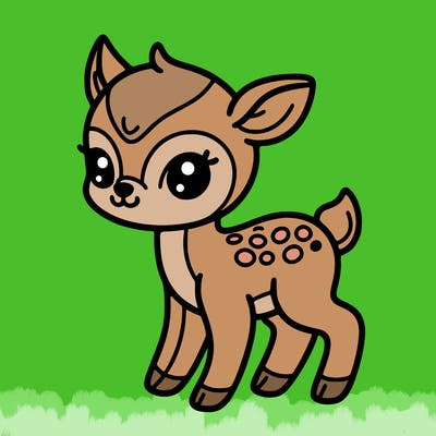 baby deer