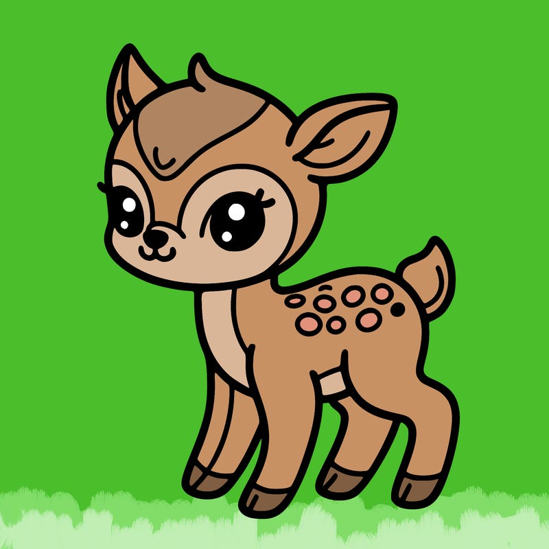 baby deer