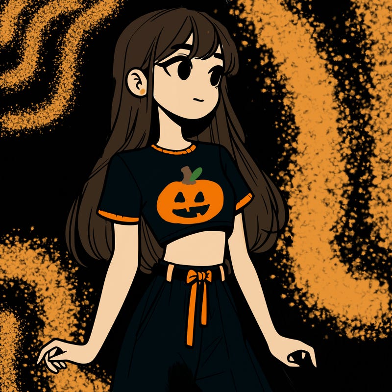 girl in a cute crop top