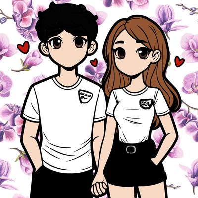 boyfriend and girlfriend