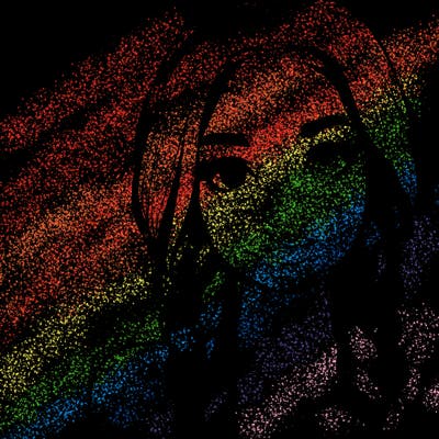 realistic girl with braids