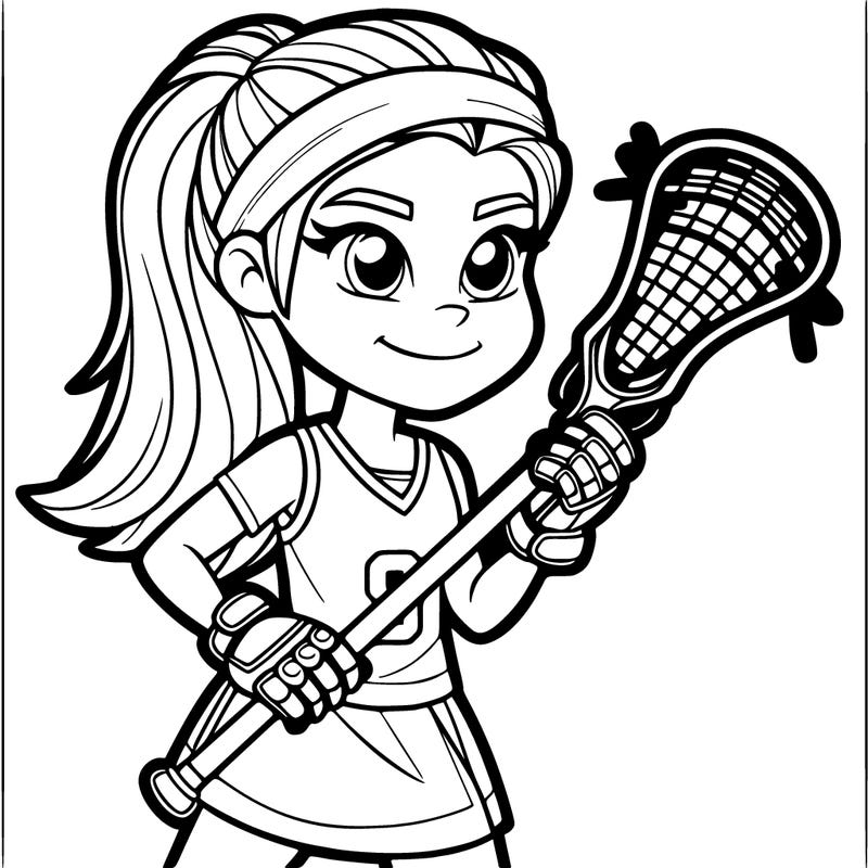 lacrosse girl center grove team