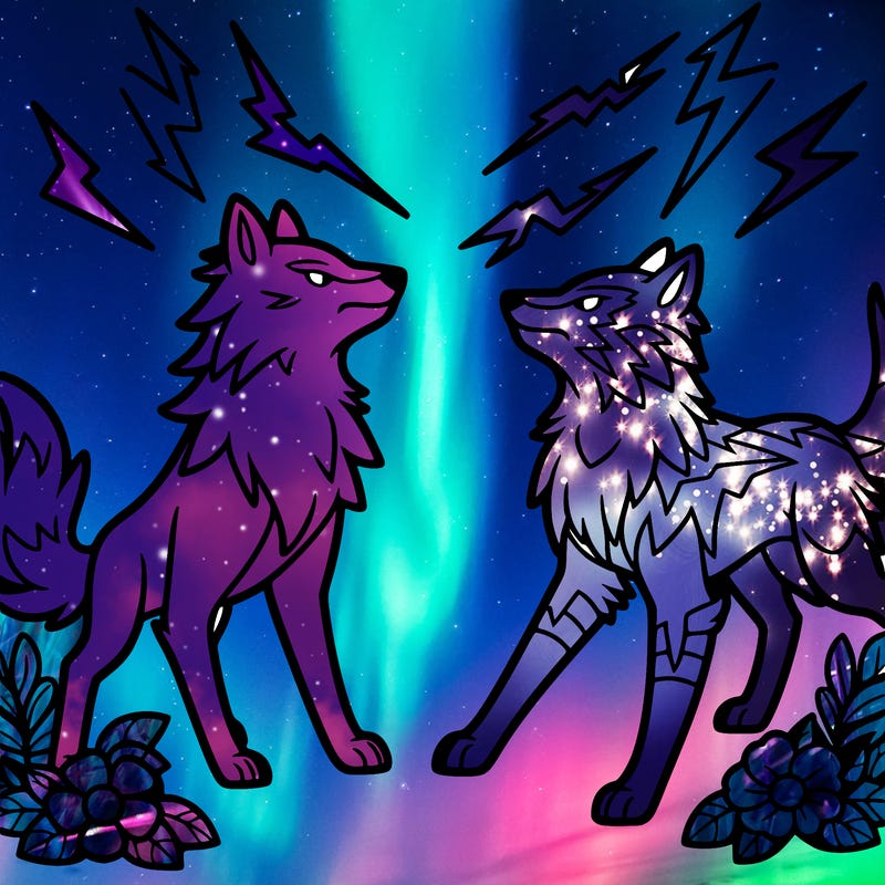 lightning wolves