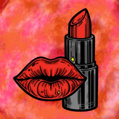 lips and lipstick