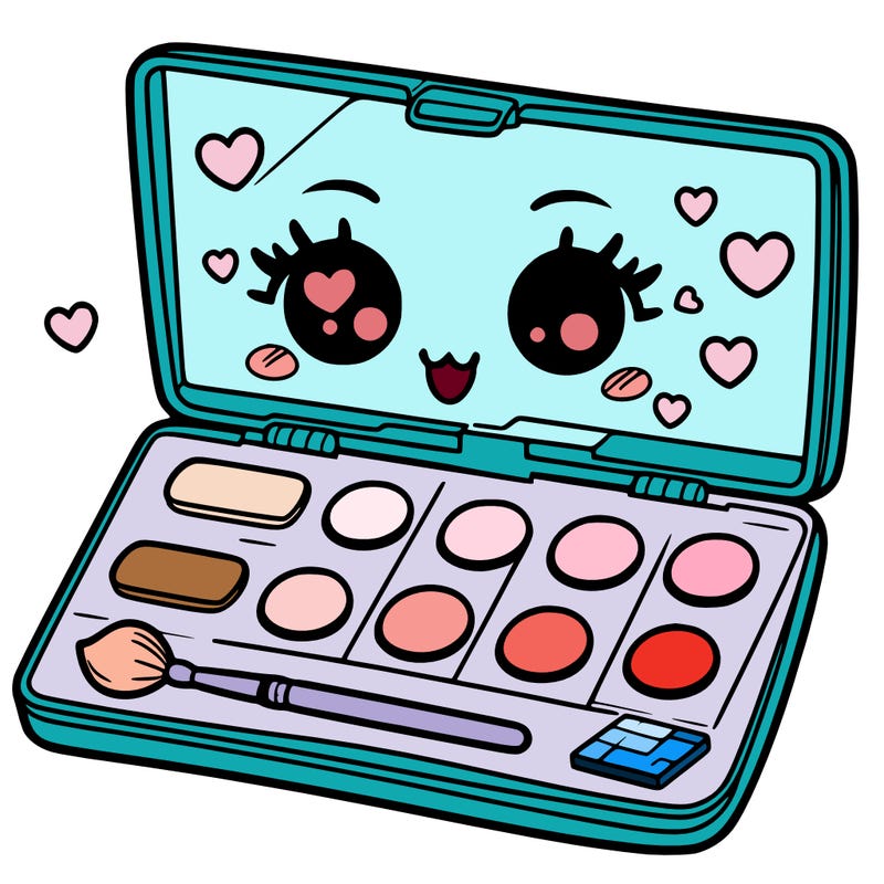 makeup pallet