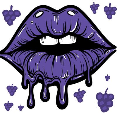 lips that look realistic and drip