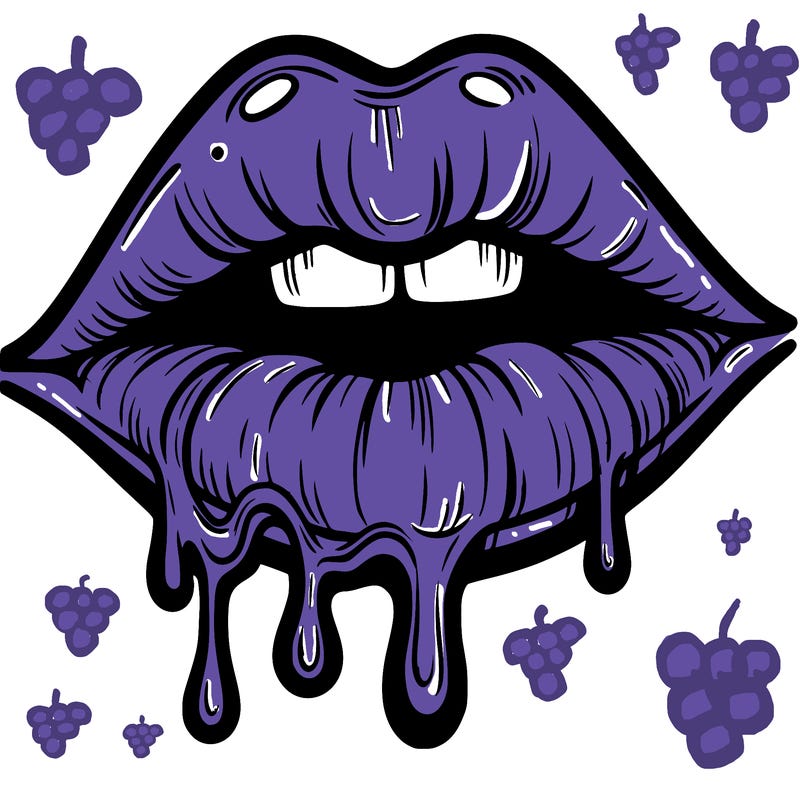 lips that look realistic and drip