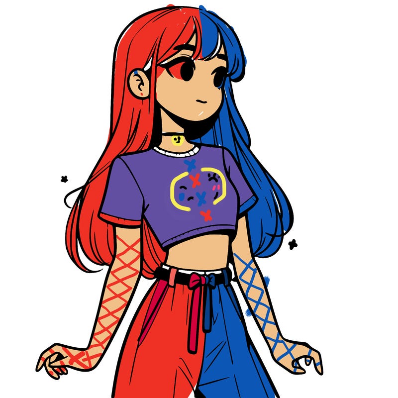 girl in a cute crop top